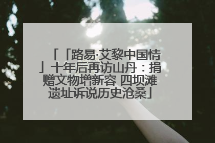 「路易·艾黎中国情」十年后再访山丹：捐赠文物增新容 四坝滩遗址诉说历史沧桑