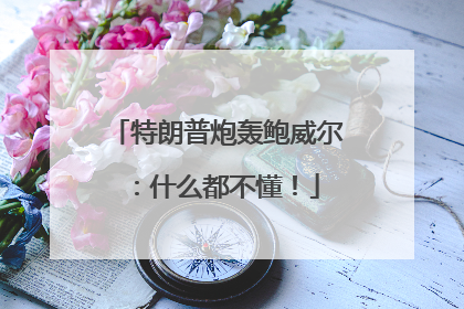 特朗普炮轰鲍威尔：什么都不懂！