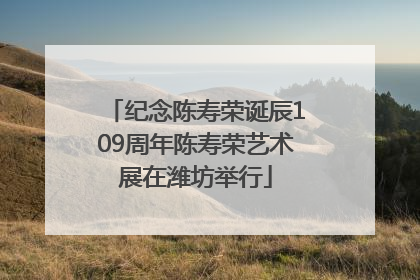 纪念陈寿荣诞辰109周年陈寿荣艺术展在潍坊举行