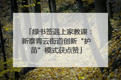 绿书签遇上家教课：新泰青云街道创新“护苗”模式获点赞
