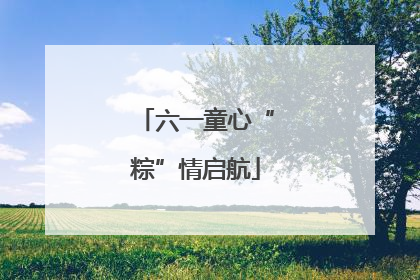 六一童心“粽”情启航