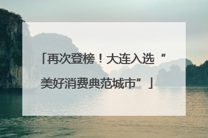 再次登榜！大连入选“美好消费典范城市”