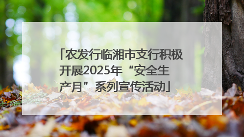 农发行临湘市支行积极开展2025年“安全生产月”系列宣传活动