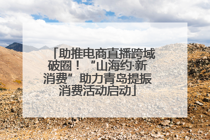 助推电商直播跨域破圈！“山海约·新消费”助力青岛提振消费活动启动