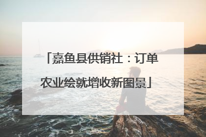 嘉鱼县供销社：订单农业绘就增收新图景