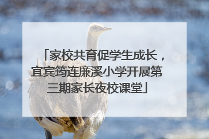 家校共育促学生成长，宜宾筠连廉溪小学开展第三期家长夜校课堂