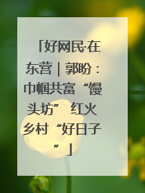 好网民·在东营｜郭盼：巾帼共富“馒头坊” 红火乡村“好日子”