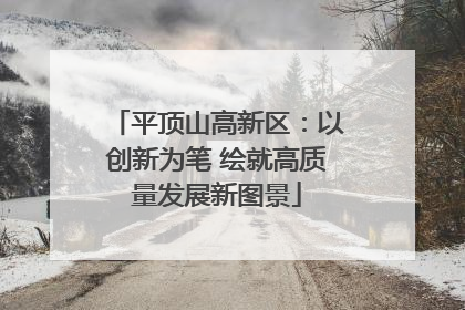 平顶山高新区：以创新为笔 绘就高质量发展新图景