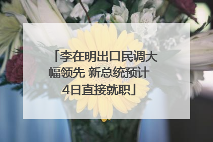 李在明出口民调大幅领先 新总统预计4日直接就职