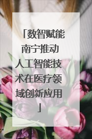 数智赋能 南宁推动人工智能技术在医疗领域创新应用