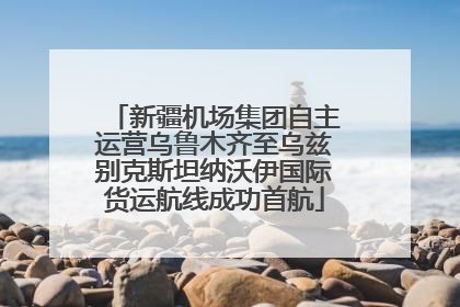 新疆机场集团自主运营乌鲁木齐至乌兹别克斯坦纳沃伊国际货运航线成功首航