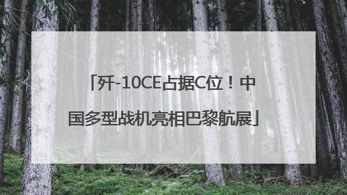 歼-10CE占据C位！中国多型战机亮相巴黎航展