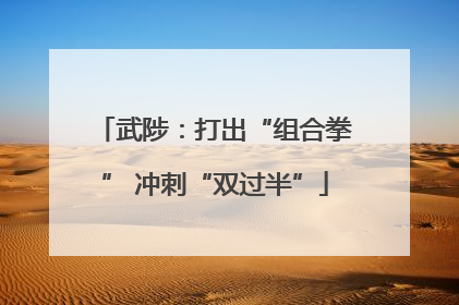 武陟：打出“组合拳” 冲刺“双过半”