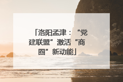 洛阳孟津：“党建联盟”激活“商圈”新动能