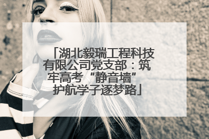 湖北毅瑞工程科技有限公司党支部：筑牢高考“静音墙” 护航学子逐梦路