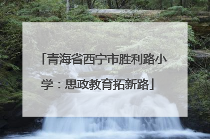 青海省西宁市胜利路小学：思政教育拓新路