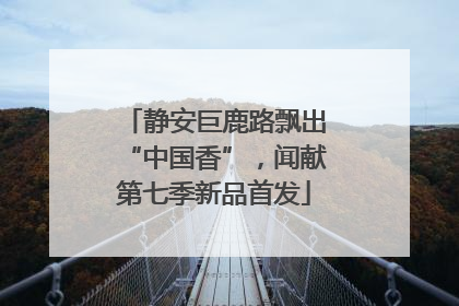 静安巨鹿路飘出“中国香”，闻献第七季新品首发
