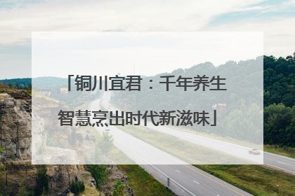 铜川宜君：千年养生智慧烹出时代新滋味