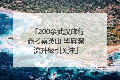 200余武汉旅行商考察英山 毕昇漂流升级引关注