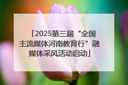 2025第三届“全国主流媒体河南教育行”融媒体采风活动启动